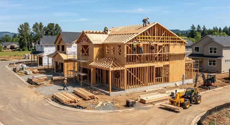 Custom House Building in Sonoma County, CA